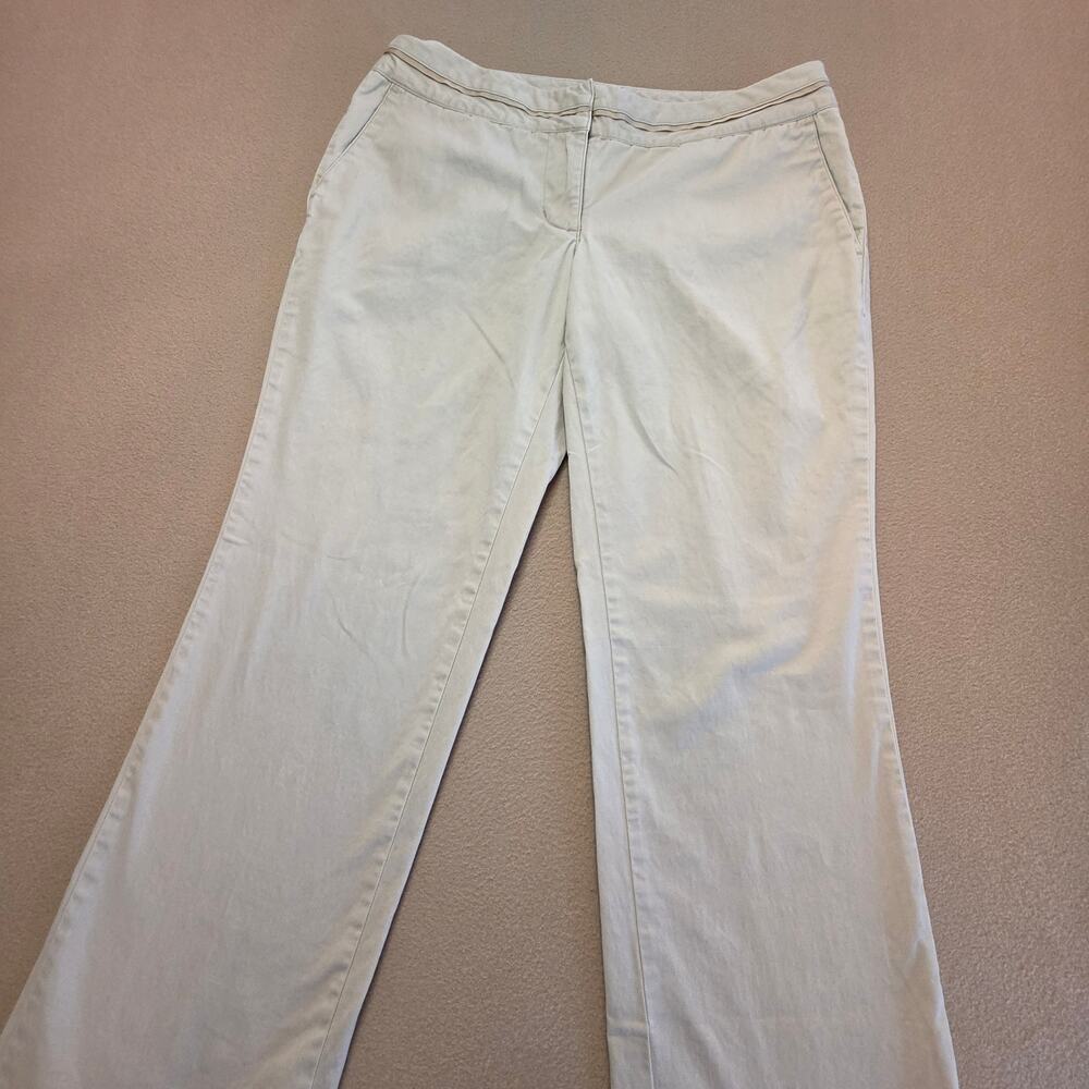 Vineyard Vines Women's Light Khaki Classic Stretch Chino Pants Sz 8
